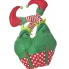 Raz Imports 20inch Animated Musical Elf Legs 4116344 Green