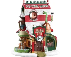 Lemax Reindeer Grooming Barn, B/O (4.5V)