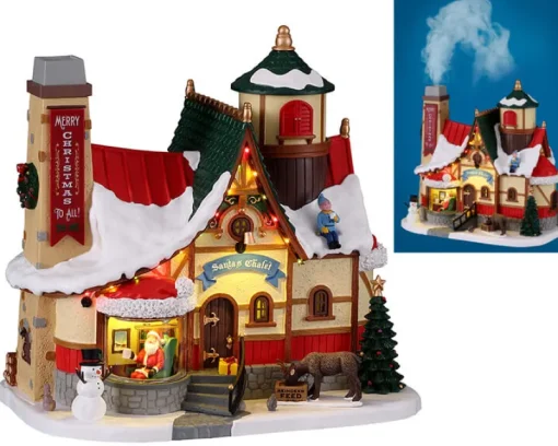 Lemax Santa'S Chalet, incl. adapter (4.5V)