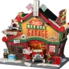 Lemax Santa'S Hot Rod Garage, incl. adapter (4.5V)