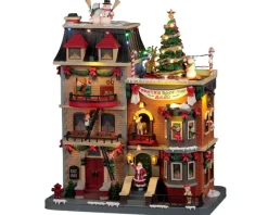 Lemax Santa'S Rooftop Bash, incl. adapter (4.5V)