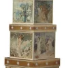 Bethany Lowe TP6194 A Peaceful Xmas Nest Box Set of 4