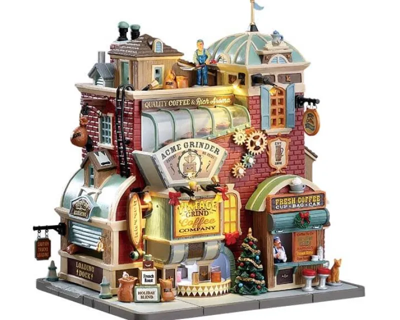 Lemax Vintage Grind Coffee Company, incl. adapter (4.5V)