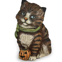 Bethany Lowe VL7875 Halloween Cat with Jol