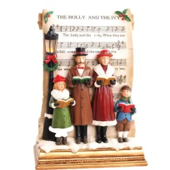 Willow Brooks Secret Christmas Choir family w/light WB1174