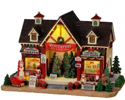 Lemax Winterfest Arts & Crafts Show, With 4.5V Adap